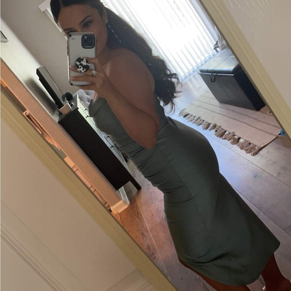 Aqua blue dress- wedding guest dress